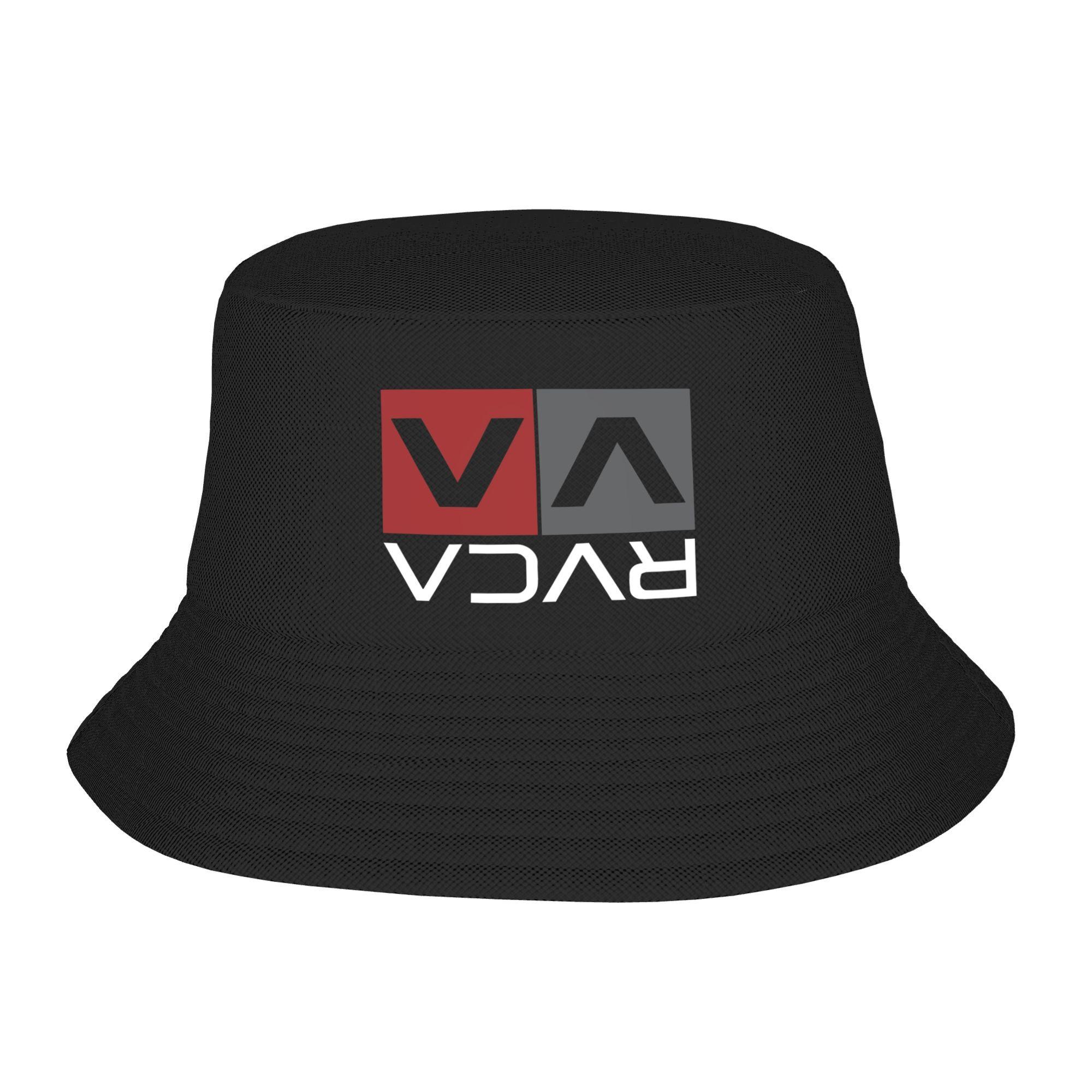 

RVCA DESIGN Bucket Hat Panama Bob Hats Outdoor Fashion Reversible For Summer Beach Fishing Unisex FisherUnisex Caps One Size