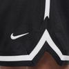 Nike Szorty do koszykówki dla dzieci z nadrukiem logo Elastyczne proste nogawki Szorty dla dzieci Czarne FJ6802010