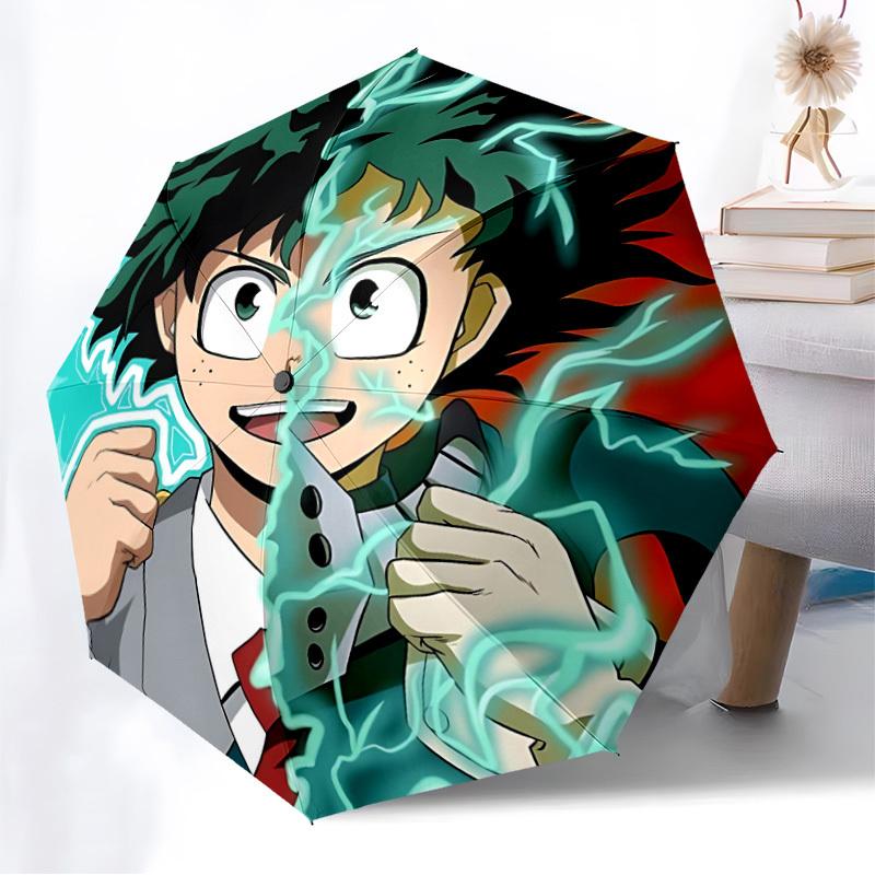 1pc My Hero Academia Automatic Open/Close Umbrella, Lightweight Design for Everyone,Durable Canopy Yy251014059