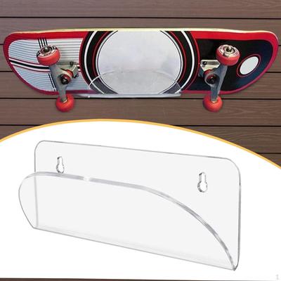 Skateboard Wall Mount Storage Hanger,for Organize Longboard,Horizontal Display Rack