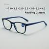 Reading Glasses for Men Women Full Frame Anti Blue Light Eyewear Ultralight Hyperopia Glasses +1.0 +1.5 +2.0 +2.5 ~ +4.0 Gafas