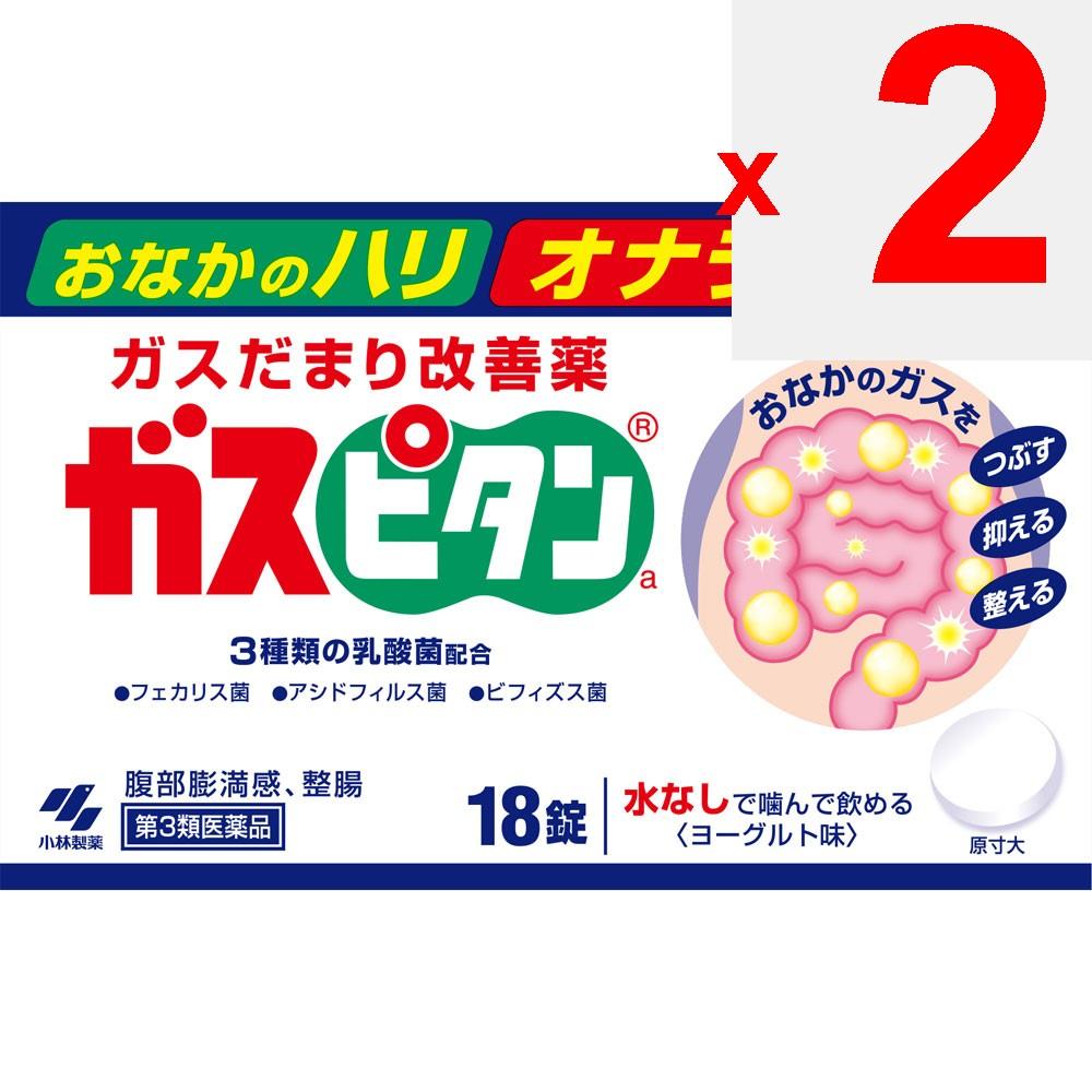 Kobayashi Pharmaceutical Gas Pitane a 18 tablets Medical supplies Intestinal preparations Indications: Regulates bowel movements (improves stool consi