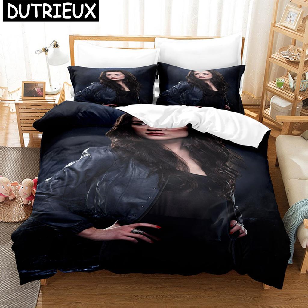Teen Wolf Bettwäscheset Amerikanische TV-Serie Bettbezug Mode Geschenk für Teenager Männer 3-teilig Twin Single Queen King Size Bettbezugset