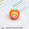 3D Fruit Doll Cartoon Charms for Hair Clips & Shoe Accessories