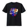 Mega Boy Rockman Collage Kunst Premium T-Shirt Japan Klassisches Spiel Vintage Gewaschen Bequem Streetwear Stilvoll Vielseitig homme