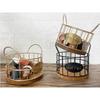 Chic Coffee Pods Basket Mug Shape Coffee Organizer Storage Basket for Kitchen Countertop Large Capacity Coffee Holder
