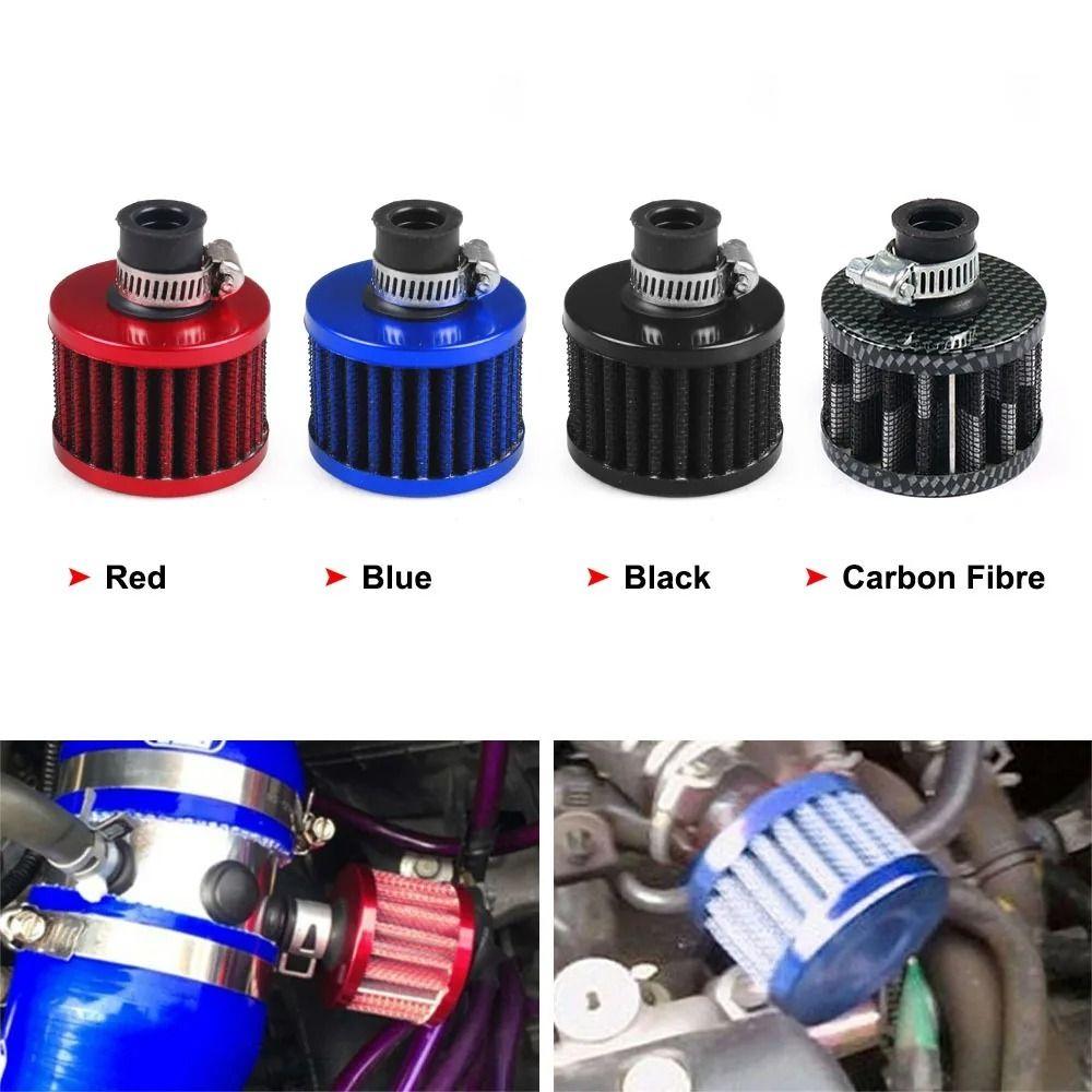 High Flow Mushroom Head Filter 12mm Small High Flow Filter Universal Air Filter  Car Modification