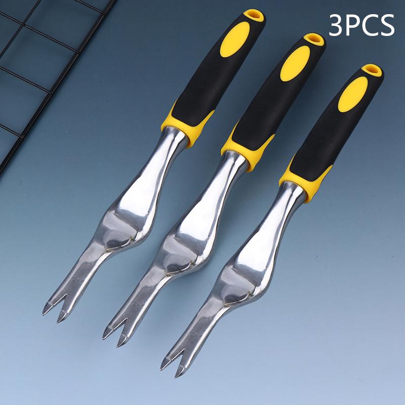 Hand Held Weeding Tool Stainless Steel Shovel Weeder For Garden Farmland Transplanting And Weed Removal