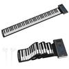 POGOLAB Piano de Rolo, Piano Eletrônico Dobrável, Recarregável, Display LED, Alto-falante Embutido, Compatível com MIDI, Portátil, para Crianças e Iniciantes (88 Chaves)