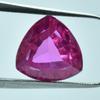 Natural Trillion Shape 4.55 Carat Pink Ceylon Sapphire CERTIFIED Loose Gemstone