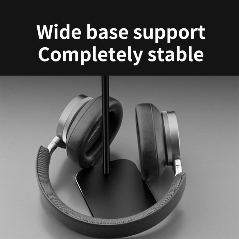 Headphone Stand for Pulse Headset Holder with Aluminum Supporting Rod Desktop Headphone Stand