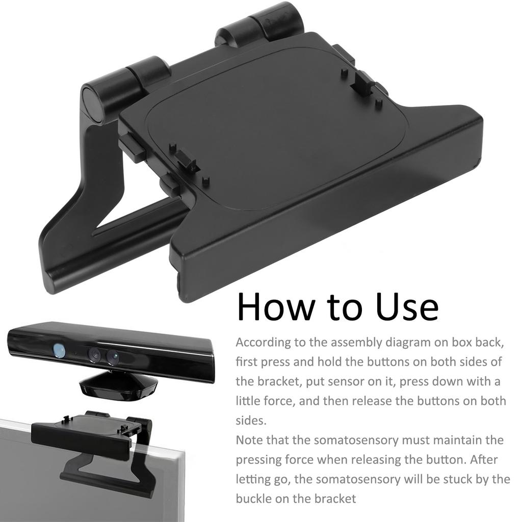 For   360 TV Clip Lightweight Space Saving TV Mount Clip Holder for   360 Recommended TV Thickness 2cm to 9cm