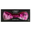 Double Dare, OMG! Reversible Mega Hair Band, Hot Pink Plush & Hot Pink Platinum, 1 Piece