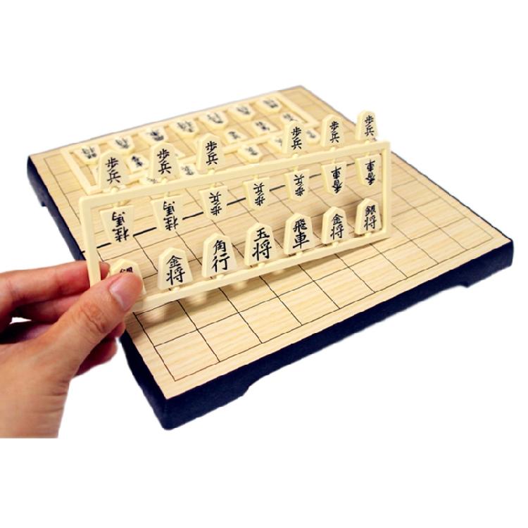 Japan Shogi Magnetic Foldable Japanese Chess Game Board 25×25×2cm