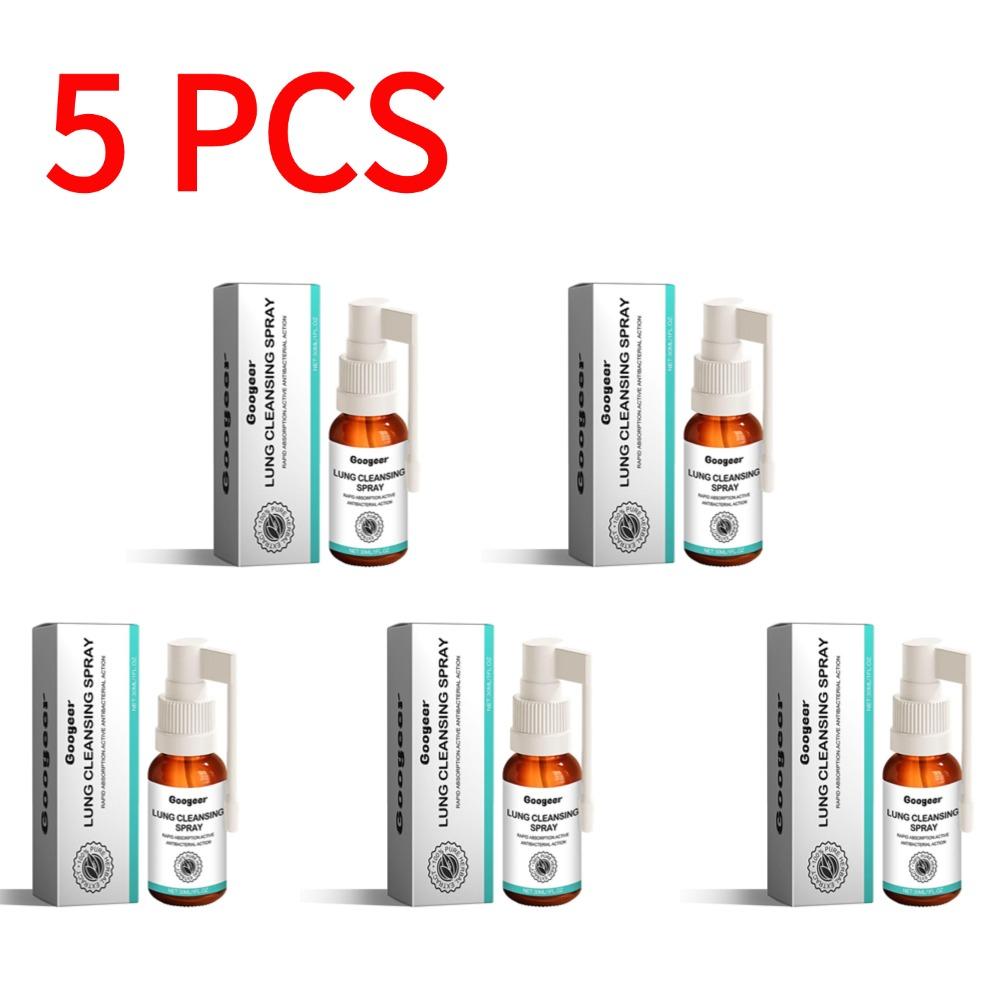 1/3/5PCS Lung Herbal Cleanser Spray Smokers Clear Nasal Mist Anti Snoring Congestion Relieves Solution Clear Throat Breath Spray