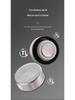 Pure Titanium High-Capacity Insulated Cup for Men and Women - Ice Flower Design