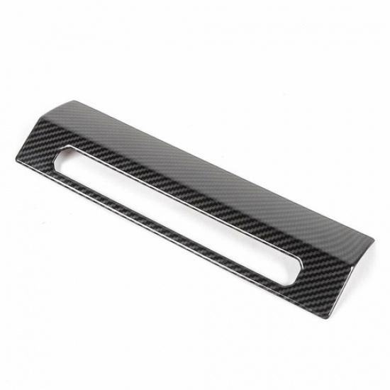 1x Emergency Light Switch Panel Trim Decor Cover for F150 2015- Carbon Fiber