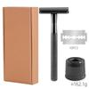 Retro Fully Enclosed Metal Manual Razor - Classic Shaver