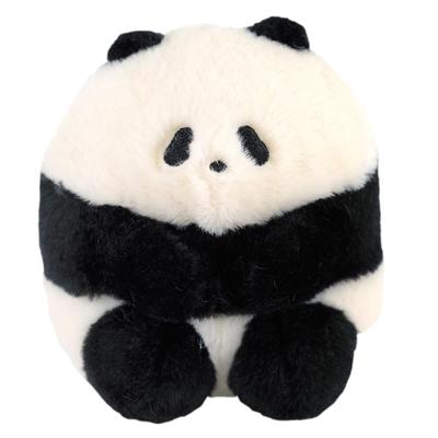 Sunlemon Pam Pam pliušinis žaislas S Panda WH 10 x 11 x 11,5 cm Gyvūnas mielas ir apvalus baltas delno dydžio pliušinis žaislas P-1033