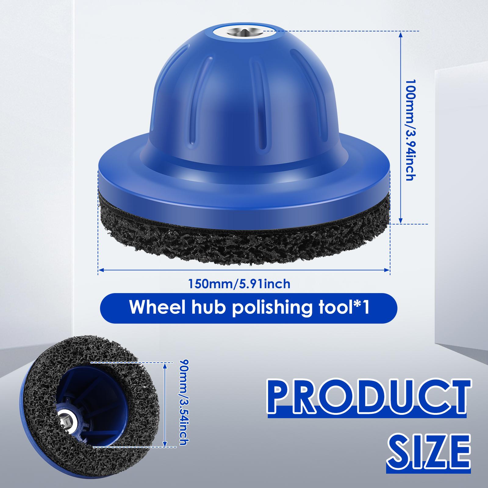

Wheel Hub Grinder Cleaning Rotor Wheel Hub Grinder Rust Grinding / Cleaning Rotor / Rim Surface 150mm for Cordless/Air Drill