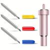 Deep Cut Blade with 30/45/60 Degree Sharp Point Compatible with Explore Foam Chipboard Faux Leather Cutting Tool