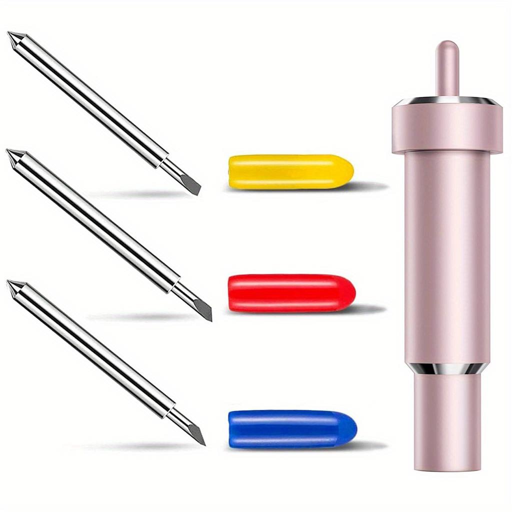 Deep Cut Blade with 30/45/60 Degree Sharp Point Compatible with Explore Foam Chipboard Faux Leather Cutting Tool