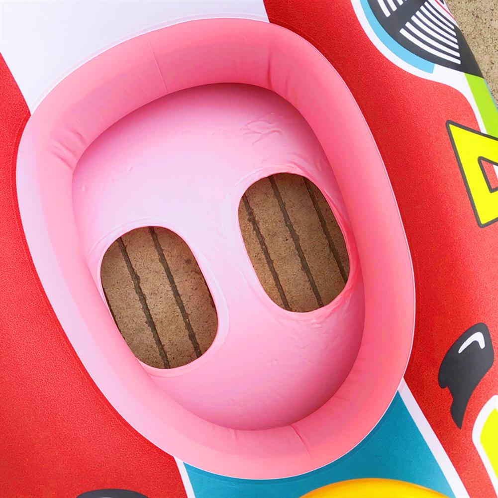 Inflatable Toddler Swim Circle PVC Car Horn Boat Pool Child Water Seat Fun Tear-resistant Water  for Beach Pool Party