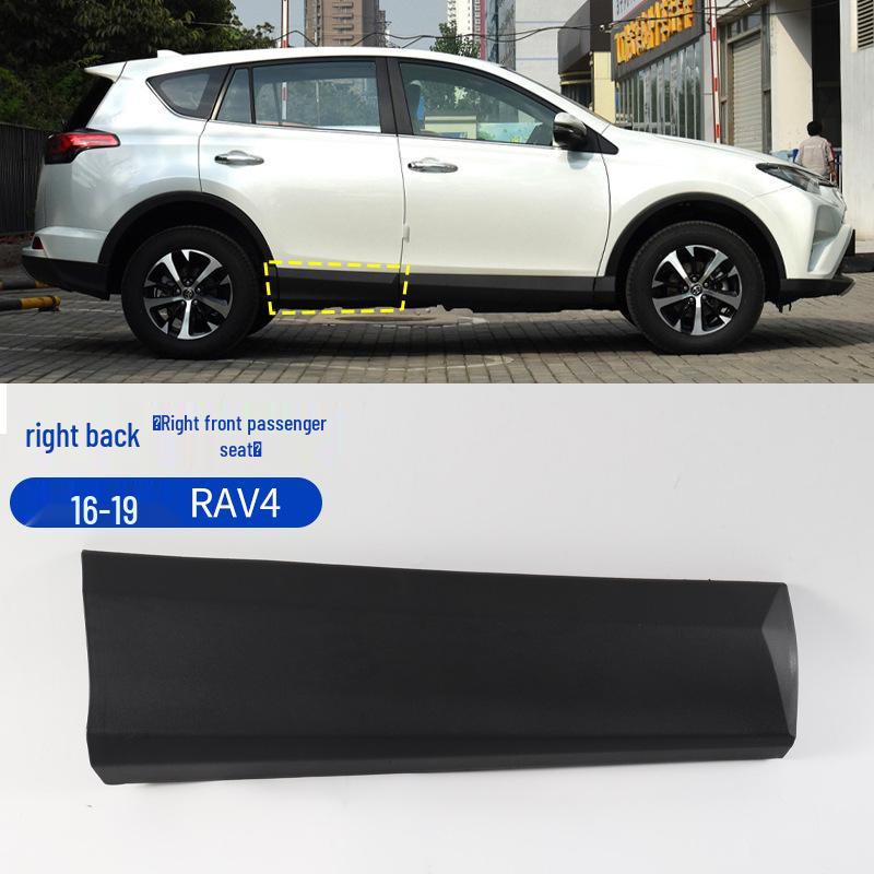 Toyota RAV4 (2013-2023) Door Lower Protector: Anti-collision & Anti-scratch Side Panel Trim