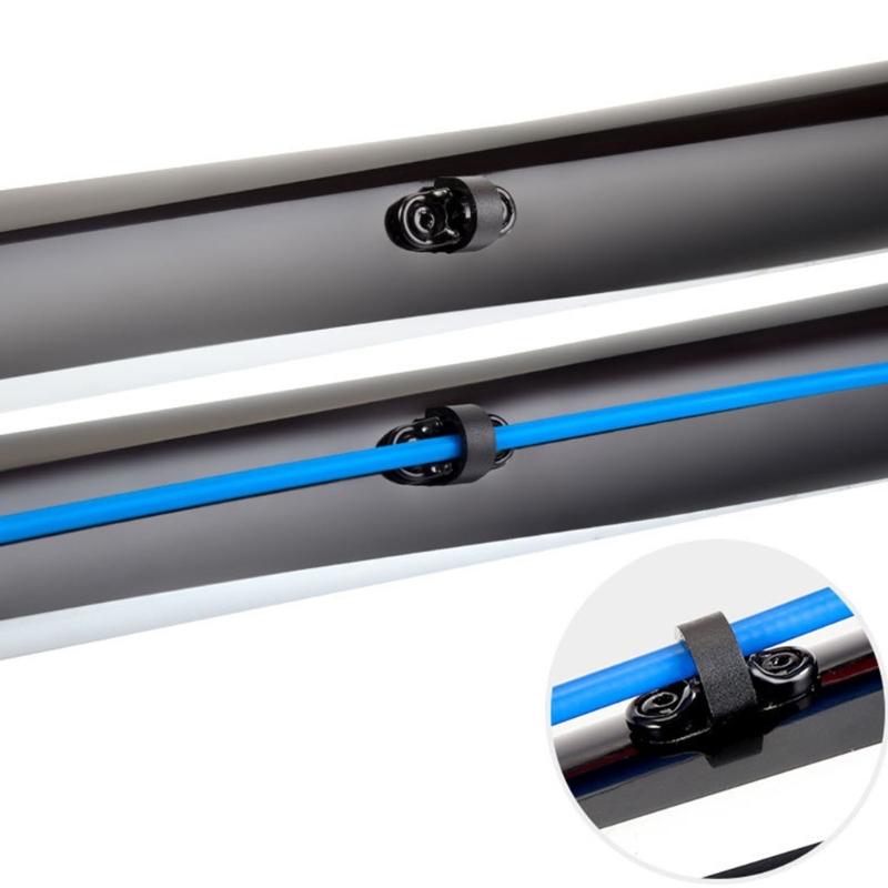 40pack Bike Brake Line Clip Regulable Bike Cables Mount Secure Bike Line Holder for Versatiles Cables Management