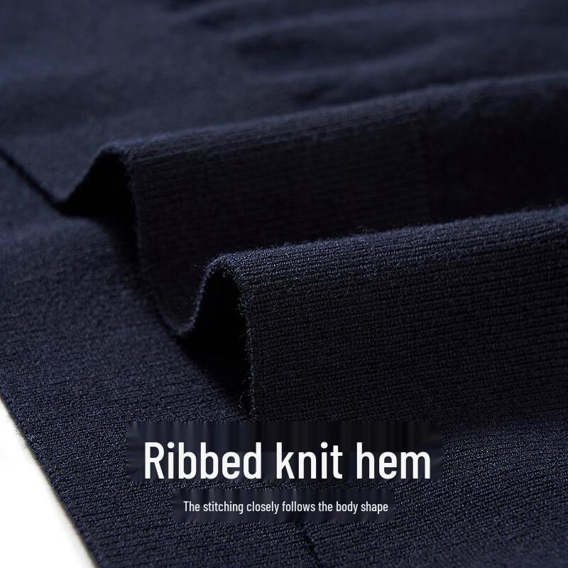 Men's Lambswool Blend Round Neck Knit Sweater