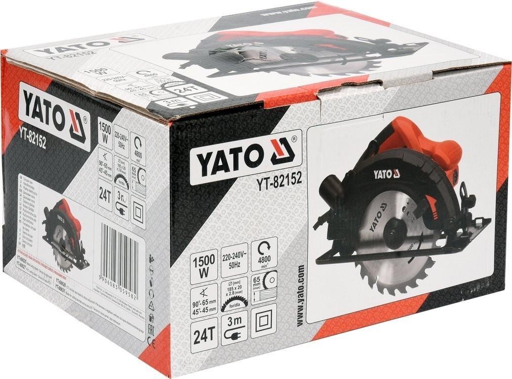 Circular Saw 185mm 1500w YT-82152 YATO