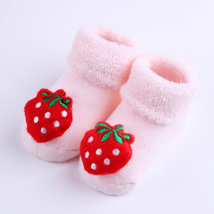 Baby Socks Toy Slipper Girls Boy Newborn Accessories Anti Slip Toddlers Gift Clothes Kids Infant Stuff Children With Bell Animal