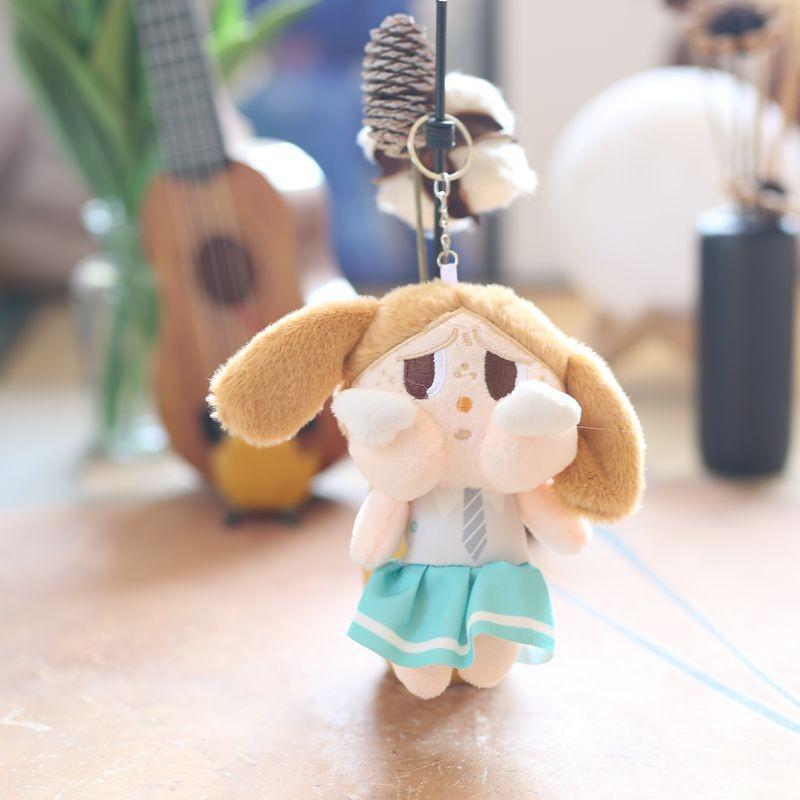 Crybaby Plush Toy Keychain With Ultra Soft Short Pile For Kids And Collectors