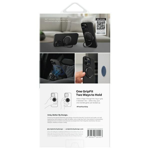 Etui do iPhone 16 Pro Max UNIQ Magclick Charging Czarne