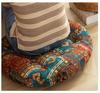 Bohemian Ethnic Style Square Floor Cushion for Balcony or Bedroom