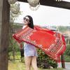 90x180cm Bikini Bathing Swimwear Cover Up Sarong Wrap Scarf Twill Cotton Pareo Beach Cover-Ups Women Large Beach Dress