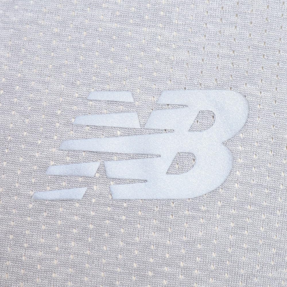 Impact Run SS MT21262 Short Sleeve Athletic Gray S [New Balance] T-Shirt T-Shirt (AG)