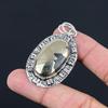 Friendship Day Deal 925 Sterling Silver Pyrite Stone Engagement Pendant Jewelry