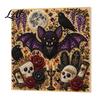 Halloween Craft Supplies Faux Pearl Painting Kit DIY Witchcraft Art 3D Seasonal Bead Wall Kit for Adults Beginners Handmade Holiday Decor Shiny