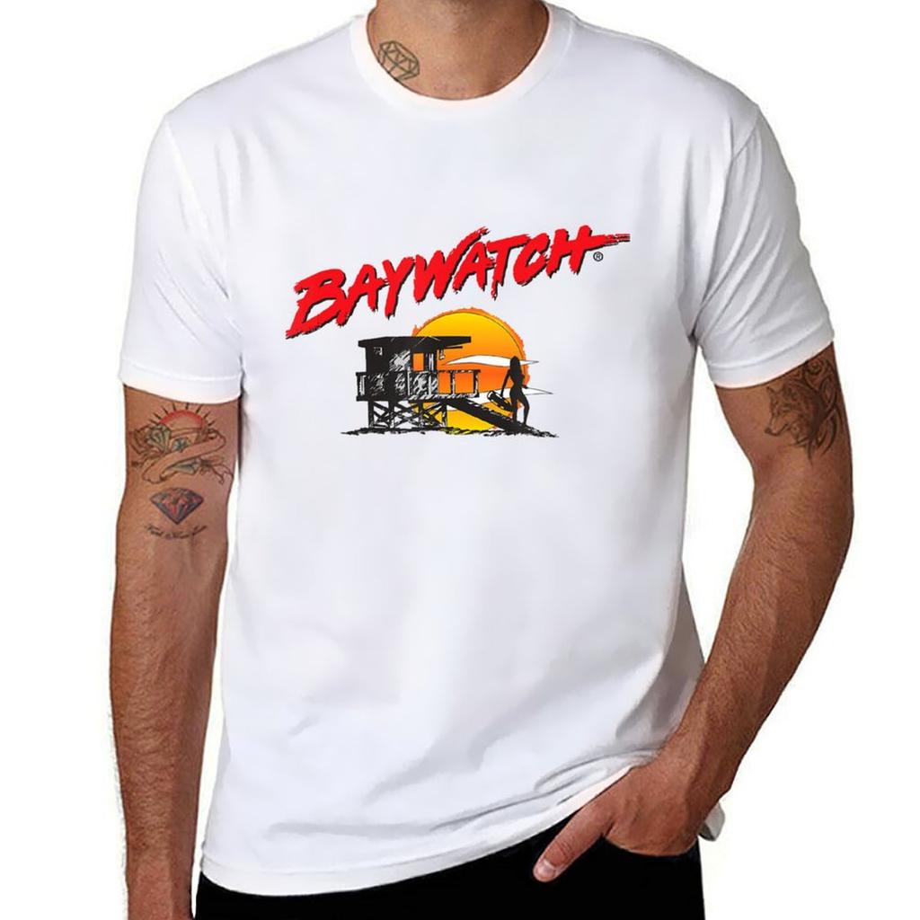 Summer Movie Classic Tower Logo Tshirt Lightweight Print Tshirt