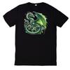 T-Shirt Fantasy Drachen Magischer Drache Motiv BaumwolleWird in neuem Fenster oder Tab geöffnet