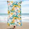 Beach Towel Fruit Pattern Sun Protection Windproof Suitable For Swimming Pool Camping Travel Blanket