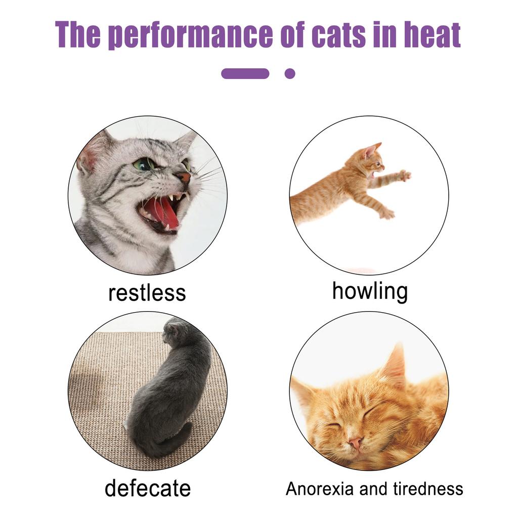 Pet Calming Spray Pheromone Mood Calming Diffuser Improve Estrus Agitation Anxiety Relief Prevent Howling Cat Dog Health Supply