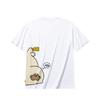 Anta X Seal Look Collaboration Life Series Comfortable Simple Versatile Loose Animal Print Round Neck Pullover Short Sleeve T-Shirt 172528126-1