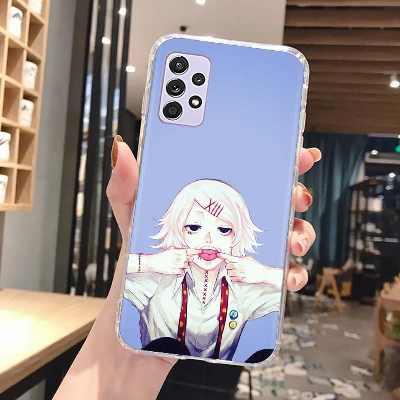JUUZOU SUZUYA Tokyo Ghouls Phone Case Cover For Samsung Galaxy A13 A14 A15 A16 A17 A53 A54 A55 A56 A33 A34 A35 A36 A23 A24 A25 A