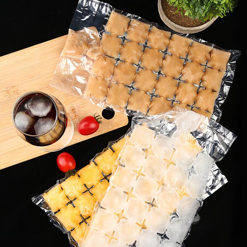 Disposable Self-Sealing Ice Cube Bags