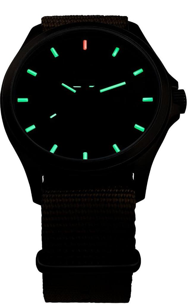 Watch P67 Officer Pro GunMetal Khaki 108631 Brown [Tracer] Men's