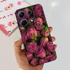 For Infinix Note 30i Case X6716 Stylish Cat Flowers Painted Cover Soft Silicone Phone Case For Infinix Note 30 Pro Note30 Bumper