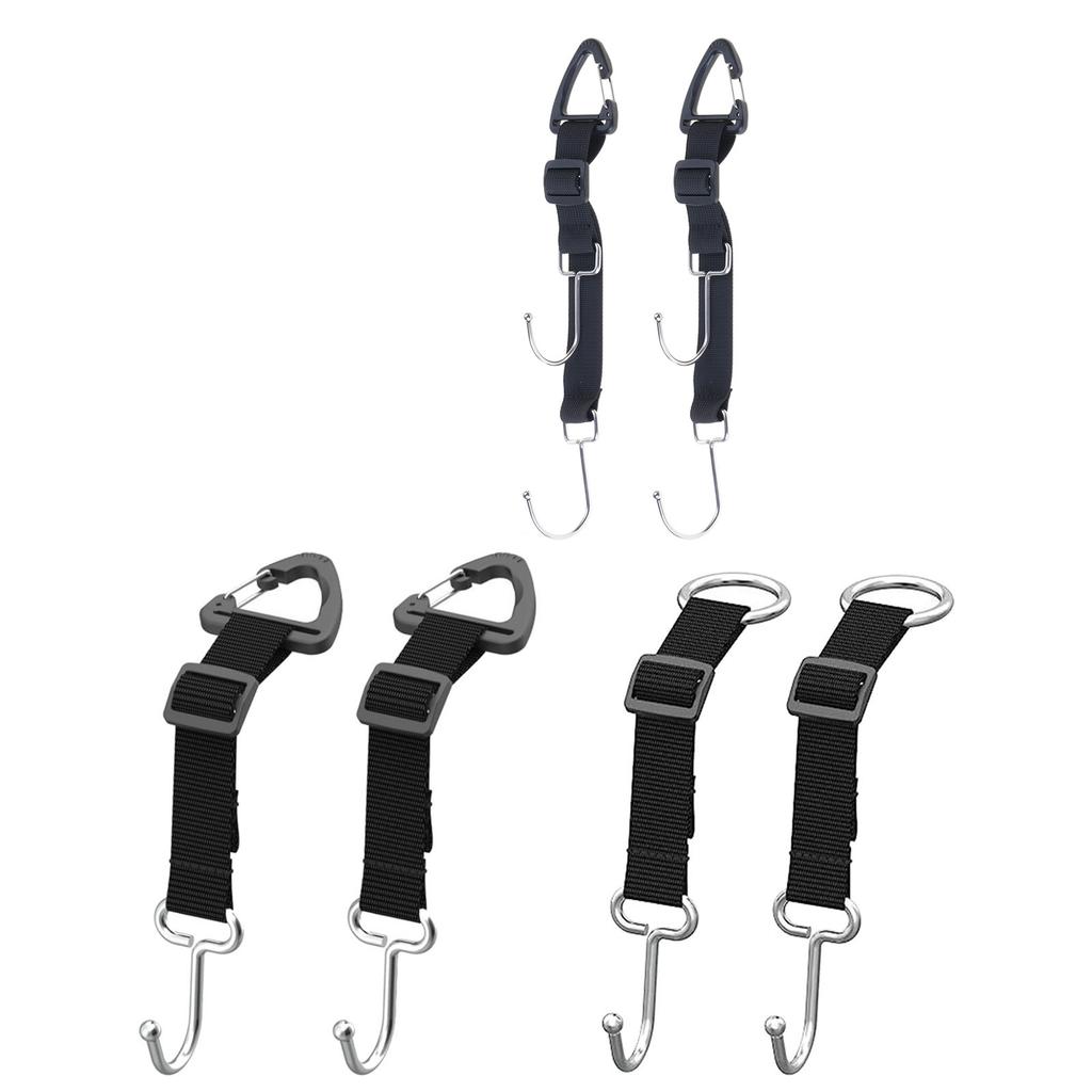 Pair Car Seats  Headrest Hook  Utility Seats  Hook  Adjustable Car Hook  Vehicle Headrest Hanger set for Secure Bag Storage