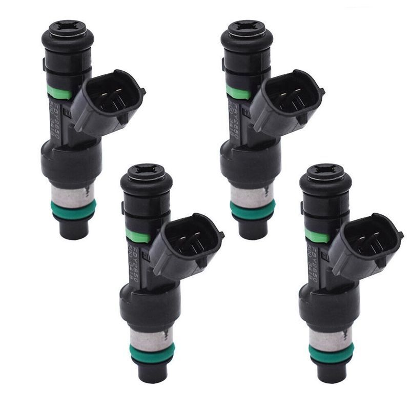 4Pcs Fuel Injectors Car Fuel Injectors 16600-EN200 FBY2850 2008-2014 Fit For Nissan Cube Sentra Versa